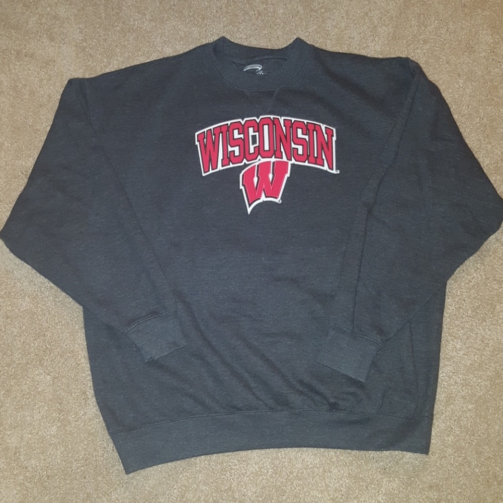Wisconsin Stitched Sweatshirt